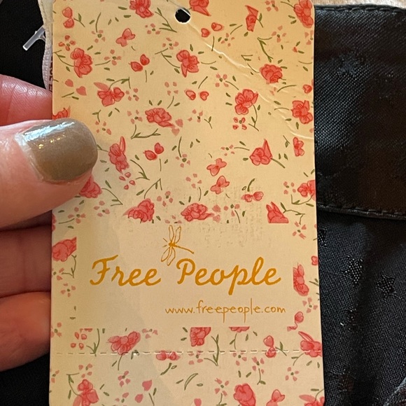 Free People Black Starstruck Mini Skirt Size 2 - Picture 8 of 11